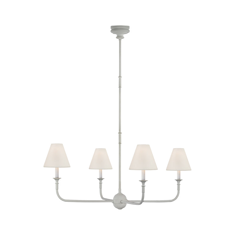 Arthaila Vintage Industrial Grande Fabric Chandelier - Neutral Decor