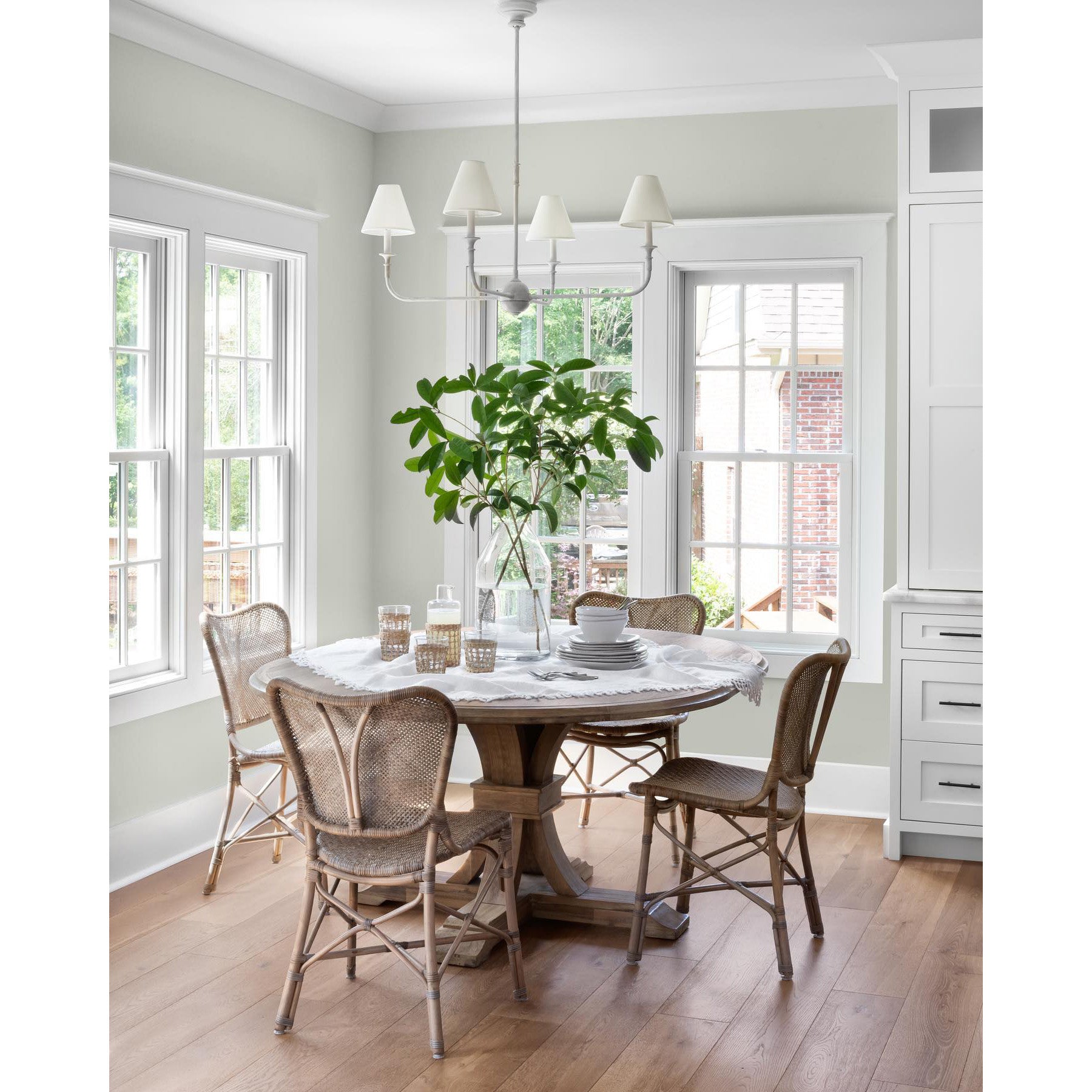 Arthaila Vintage Industrial Grande Fabric Chandelier - Neutral Decor