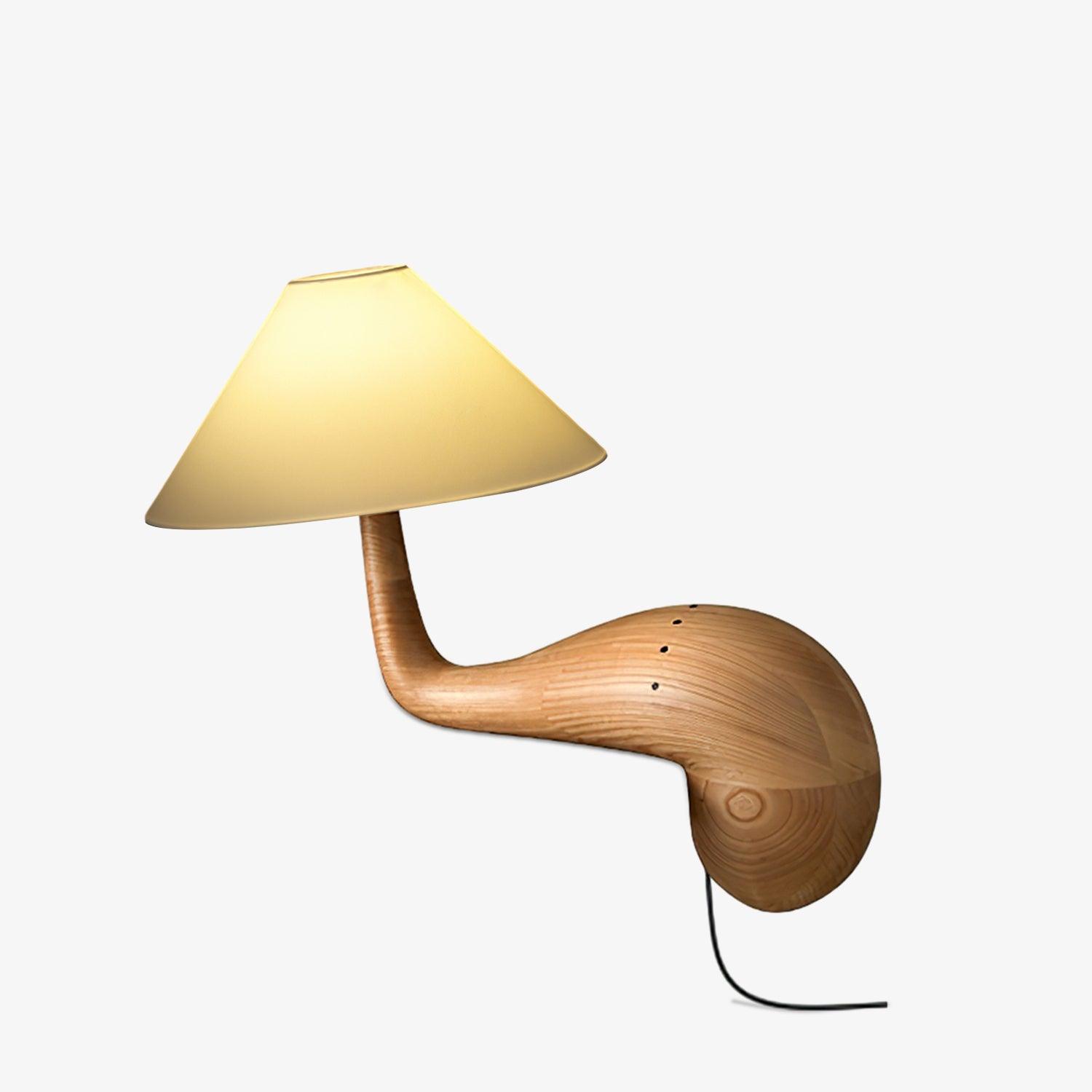 Solisise Wood Artistic Table Lamp