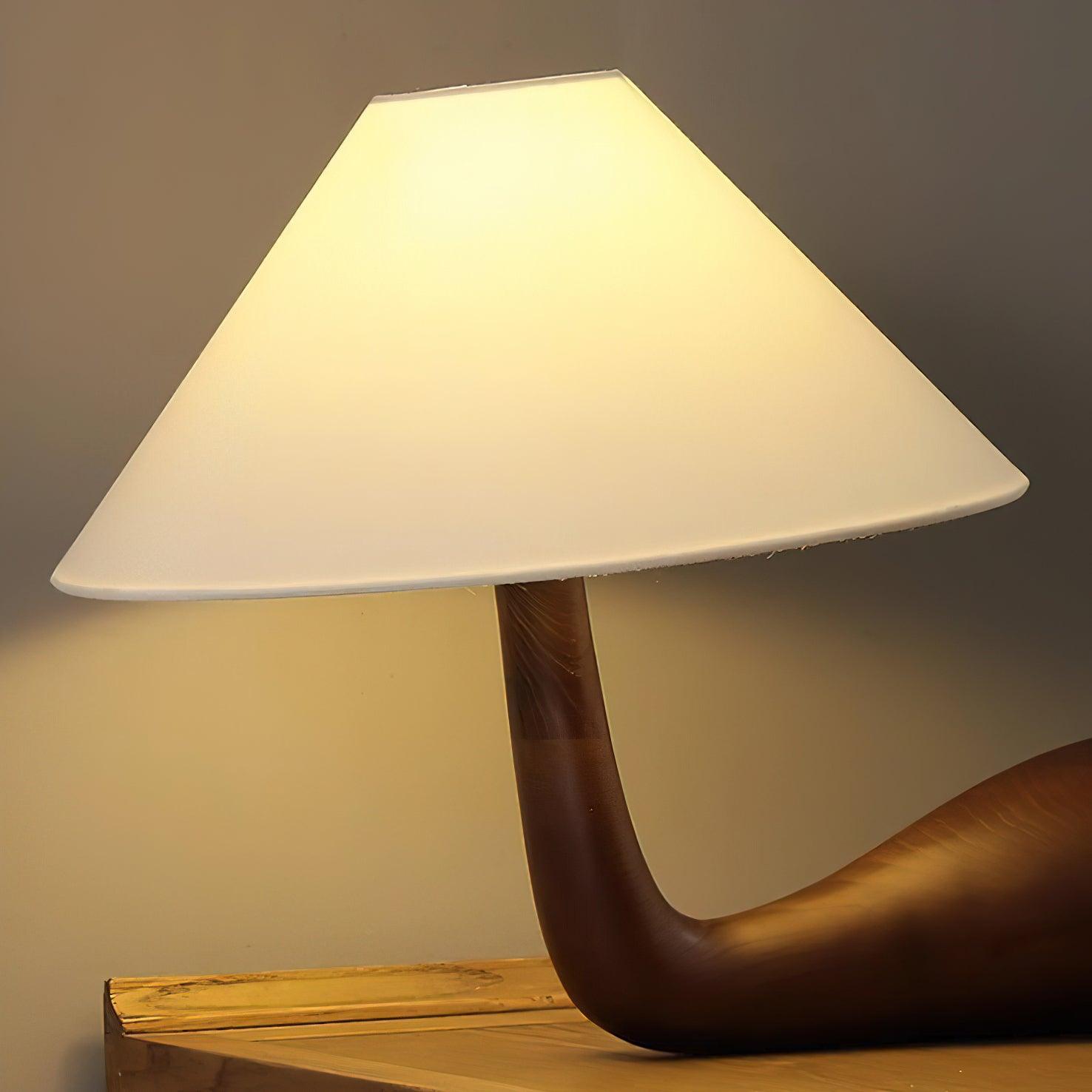Solisise Wood Artistic Table Lamp