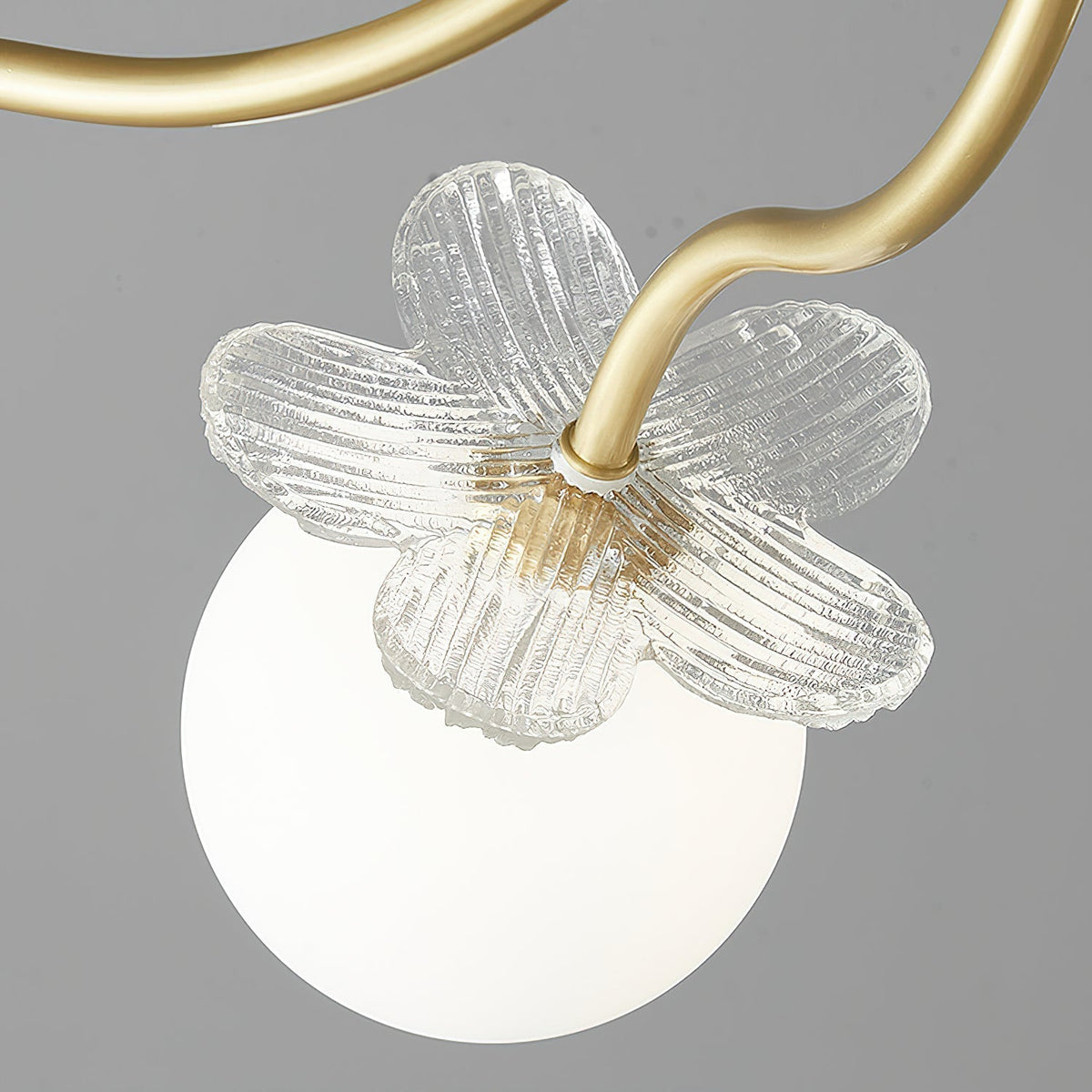 Orlaeila Art Blossom Flower Glass Chandelier