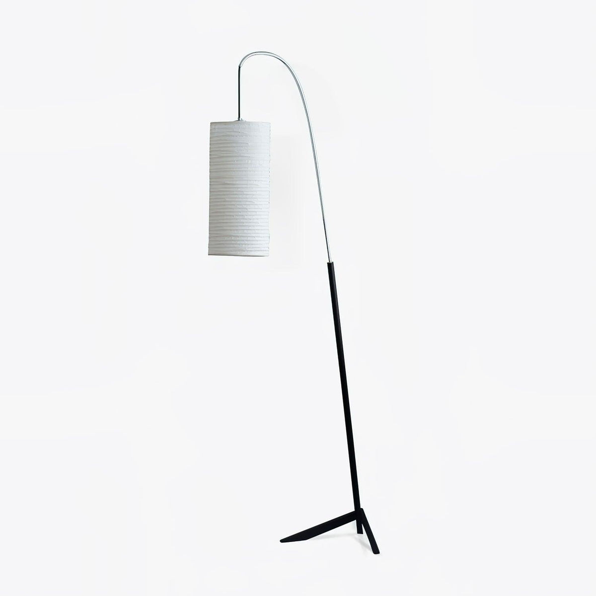 Polvin Contemporary Paper Floor Lamp