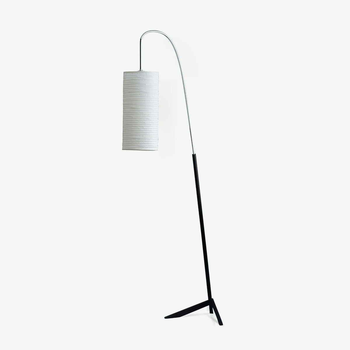 Polvin Contemporary Paper Floor Lamp