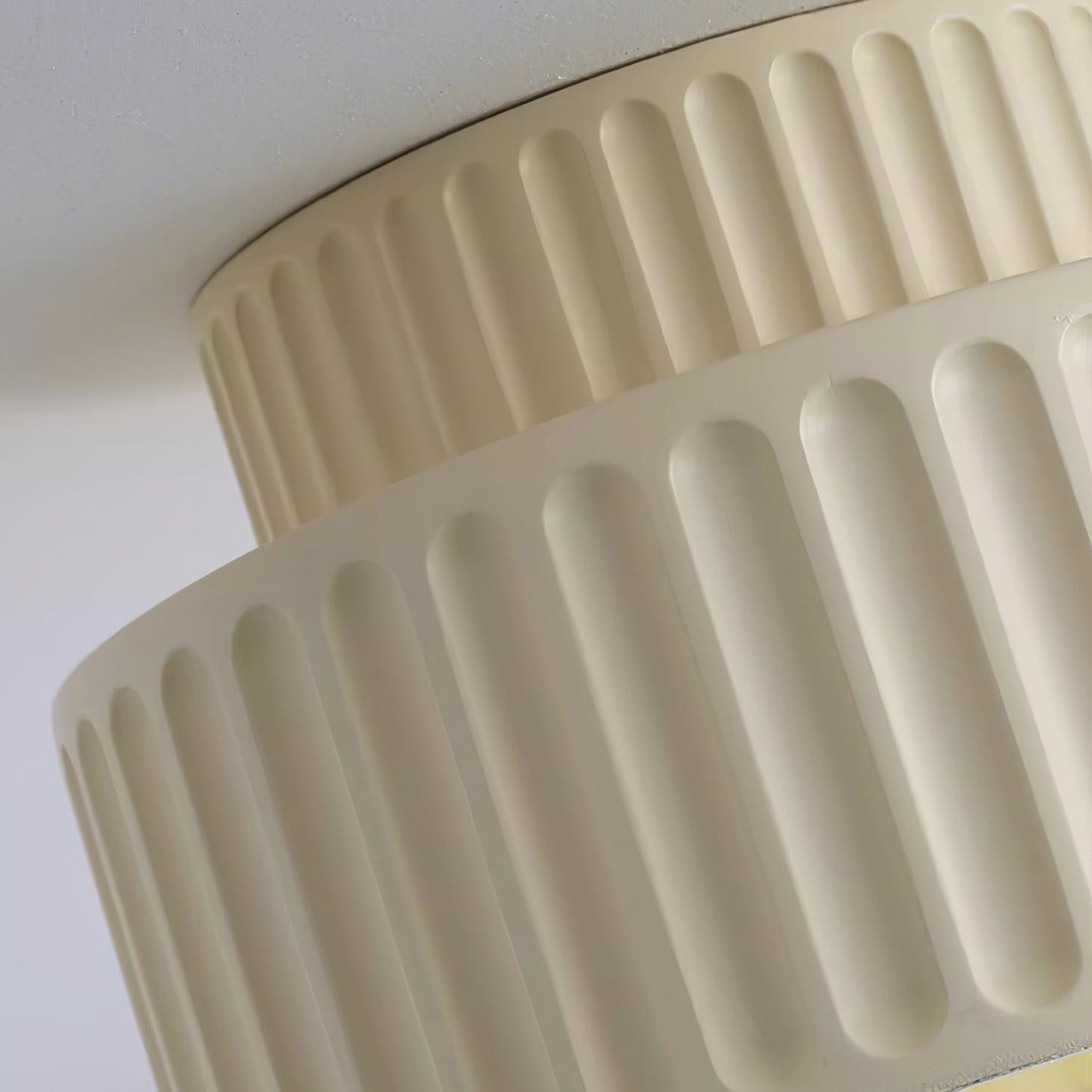 Lucaraine Ceiling Lamp with Pleated Acrylic Shade