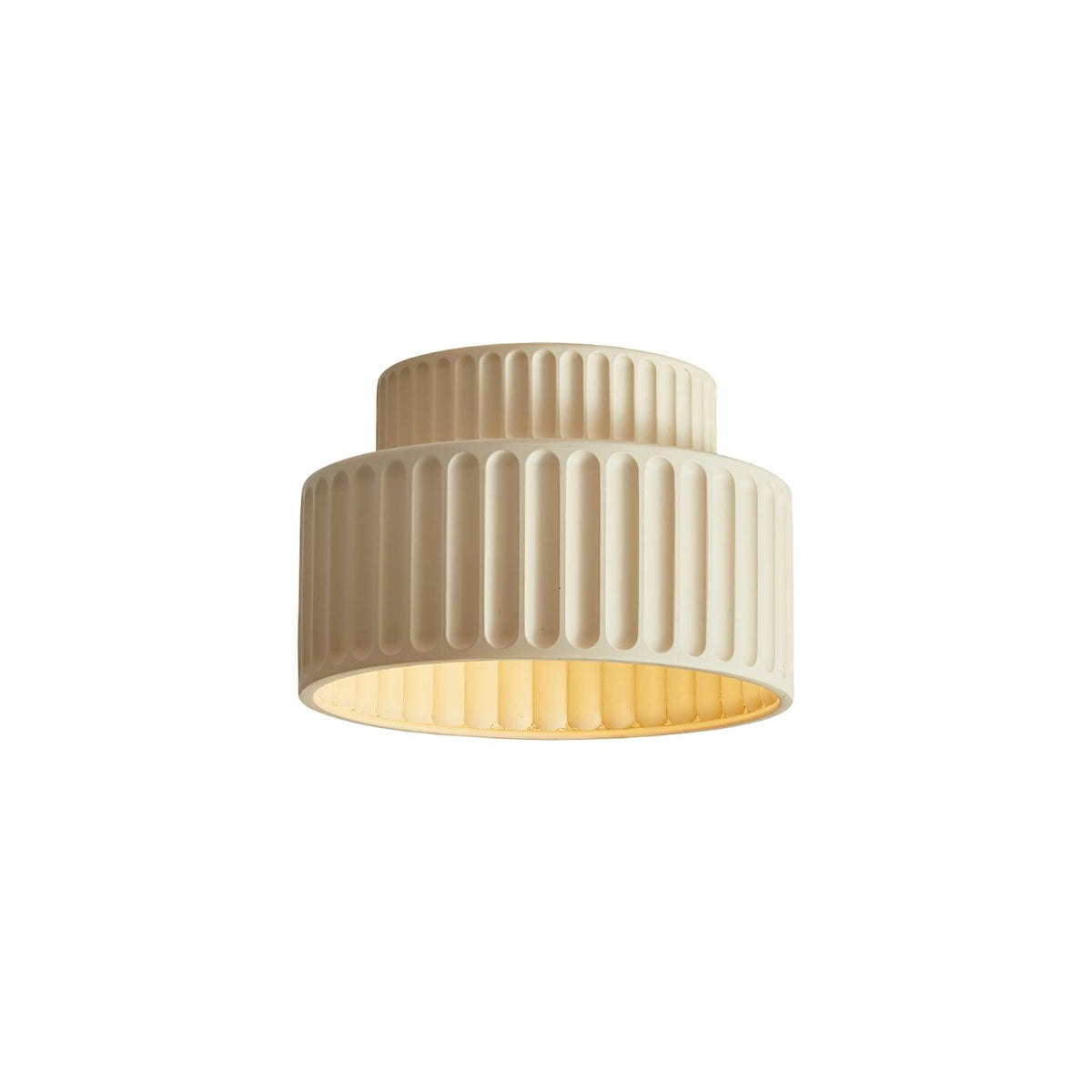 Lucaraine Ceiling Lamp with Pleated Acrylic Shade