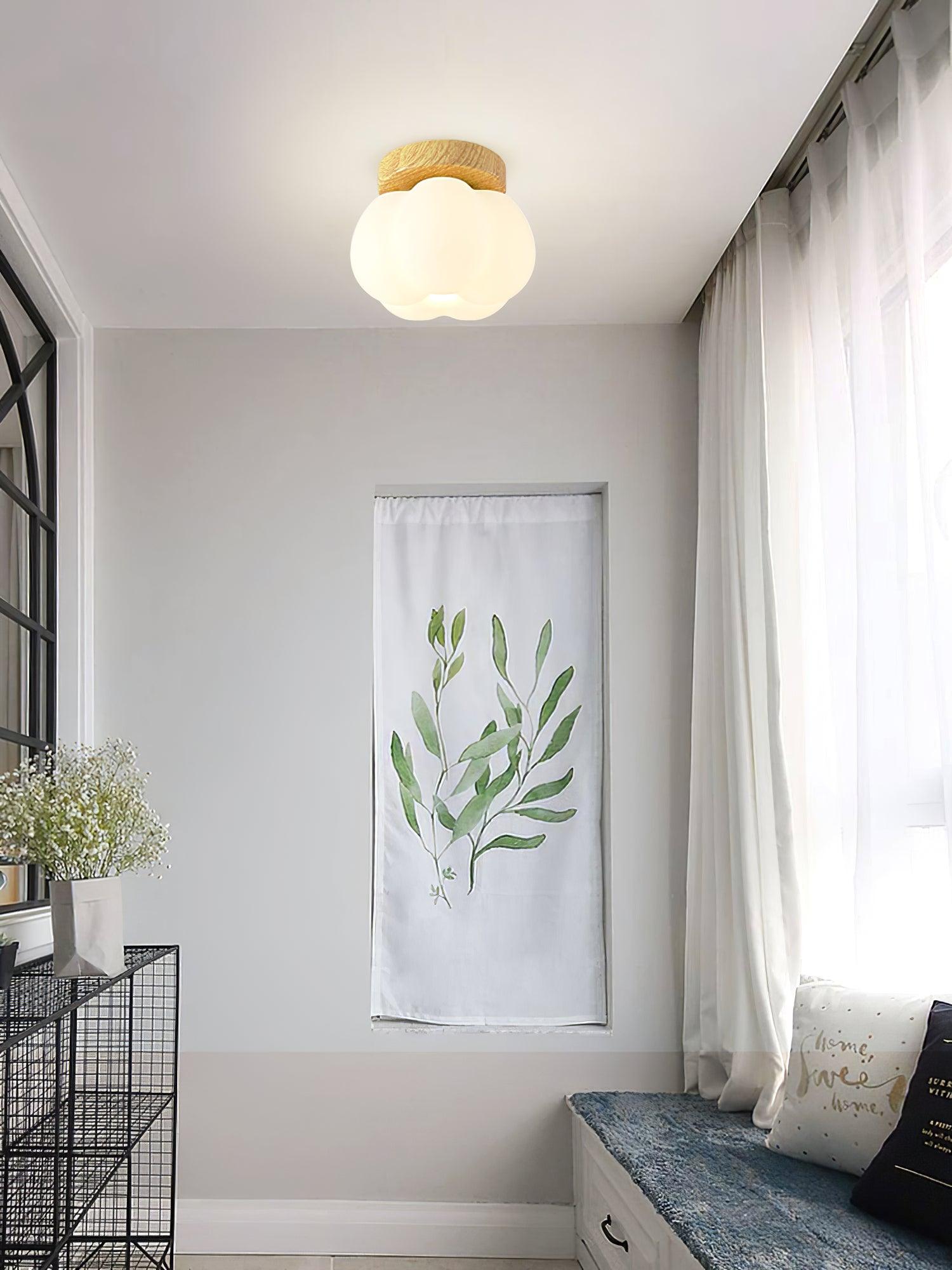 Vontes Nordic Art Flower Mini Ceiling Lamp