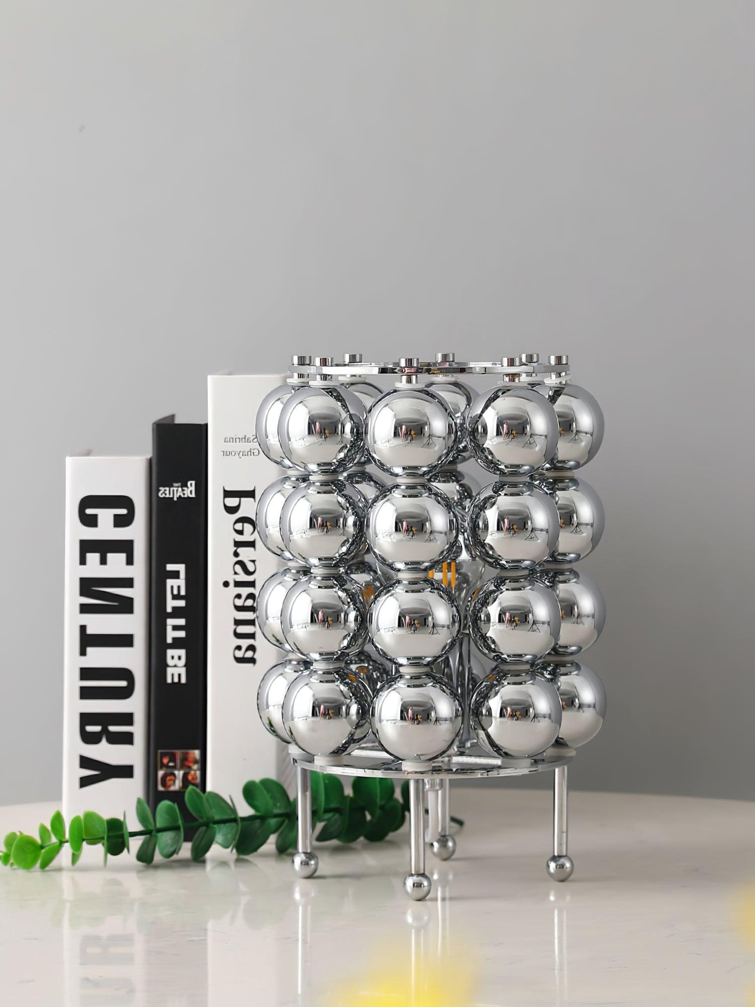 Lirra Steel Futuristic Table Lamp
