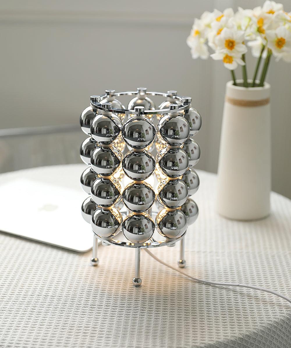 Lirra Steel Futuristic Table Lamp