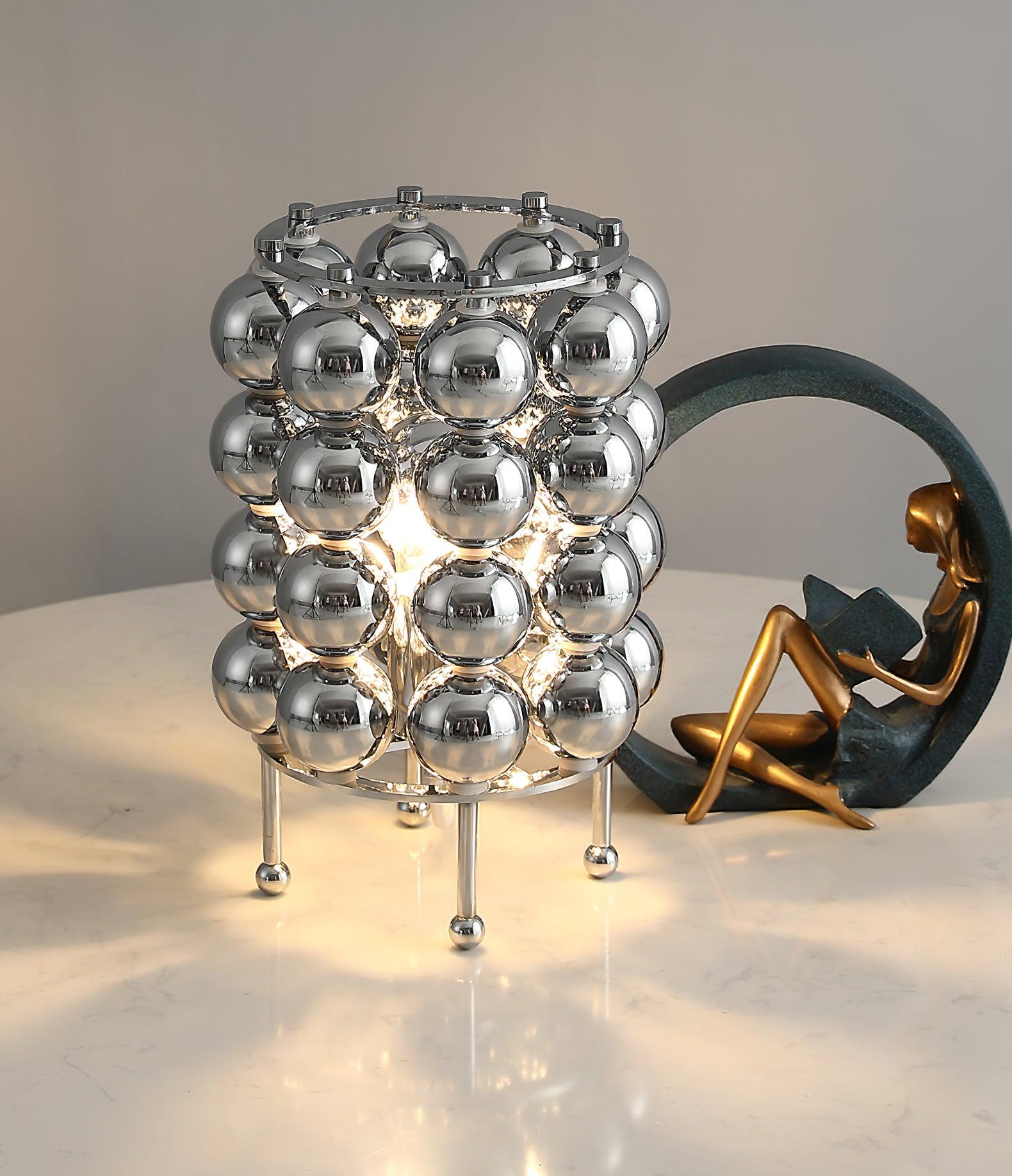 Lirra Steel Futuristic Table Lamp
