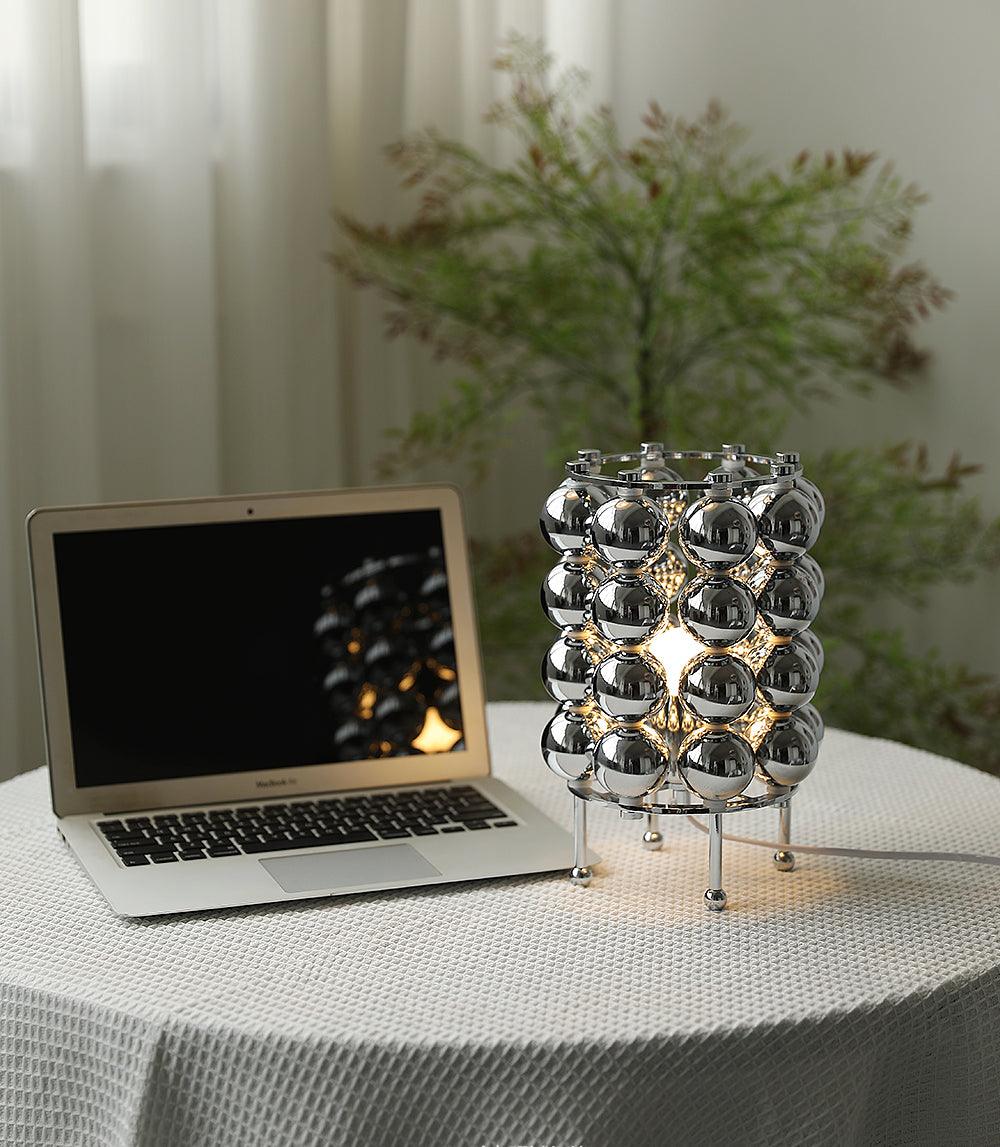 Lirra Steel Futuristic Table Lamp