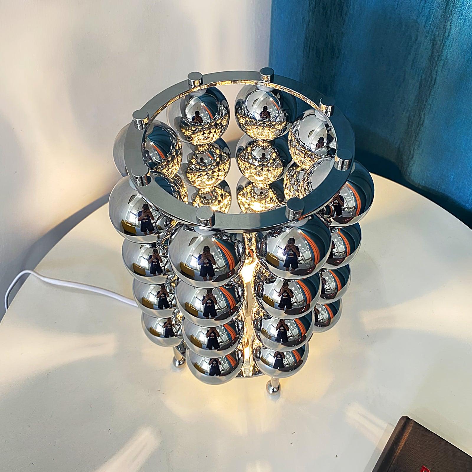 Lirra Steel Futuristic Table Lamp