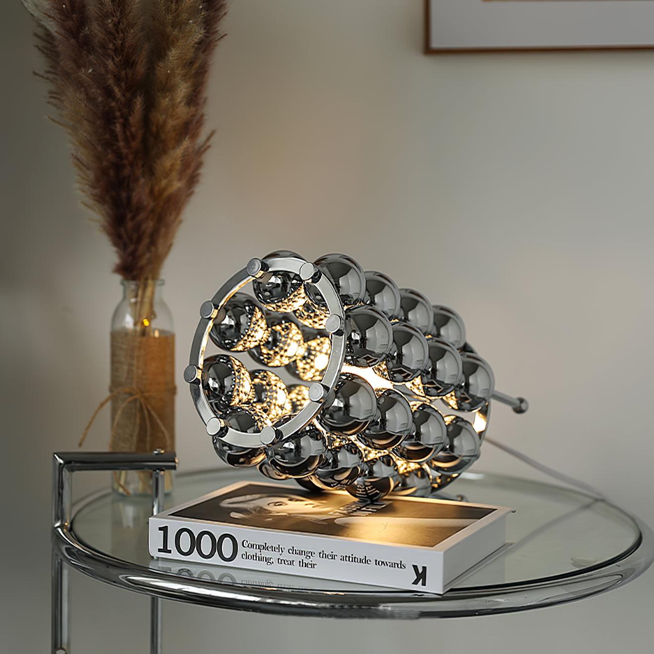 Lirra Steel Futuristic Table Lamp