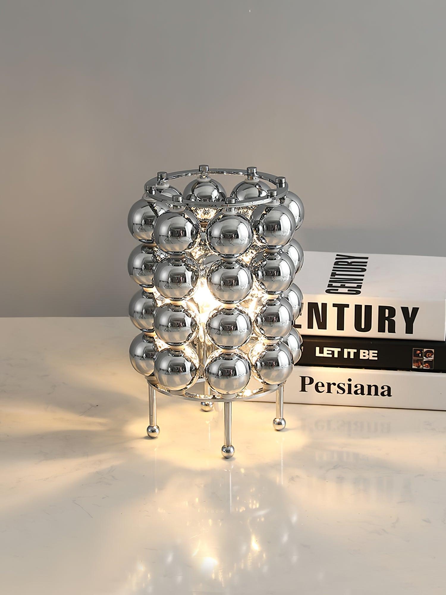 Lirra Steel Futuristic Table Lamp