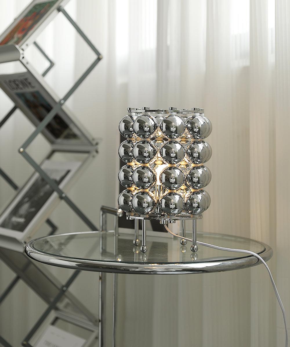 Lirra Steel Futuristic Table Lamp