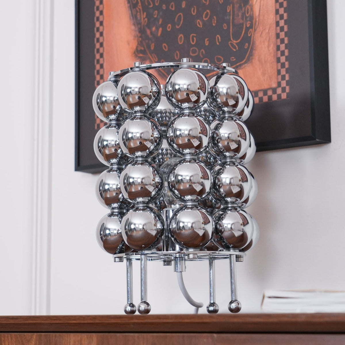 Lirra Steel Futuristic Table Lamp