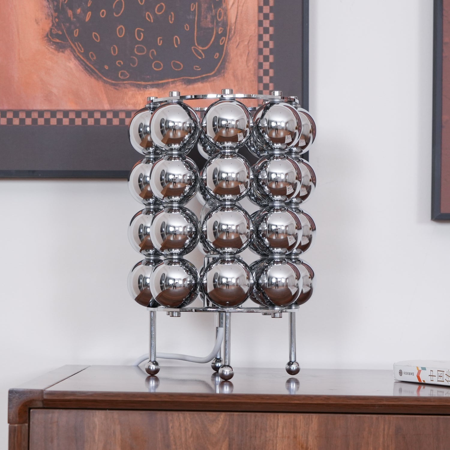 Lirra Steel Futuristic Table Lamp