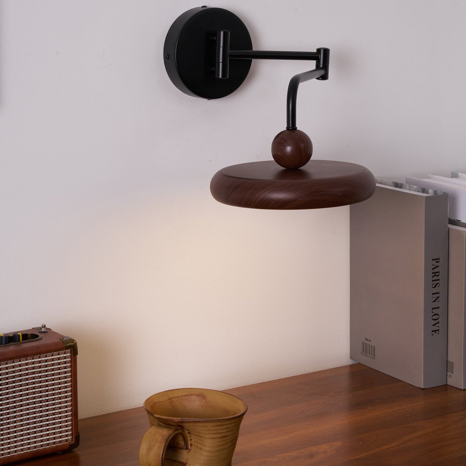 Nella Wooden Wall Light - Neutral Decor