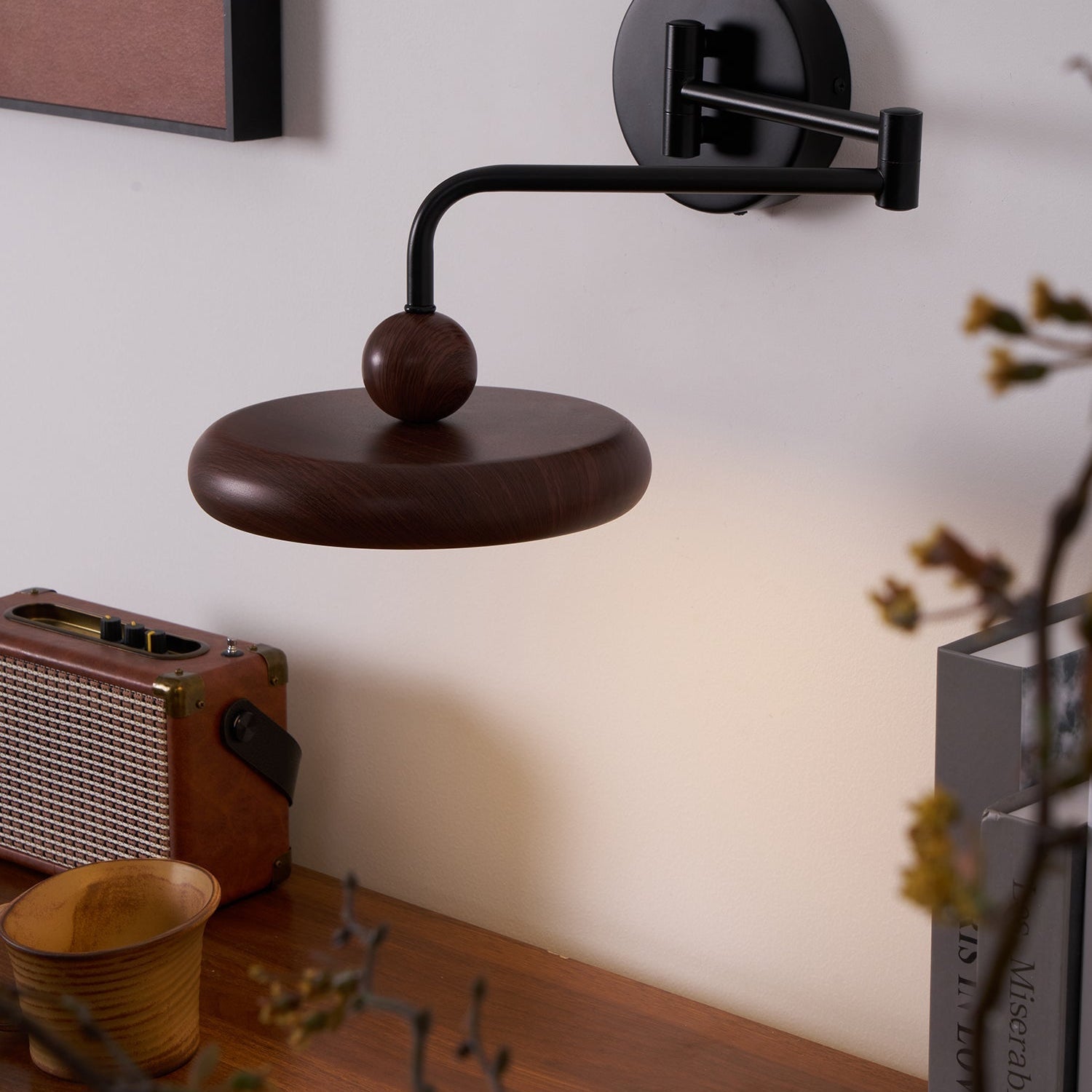 Nella Wooden Wall Light - Neutral Decor