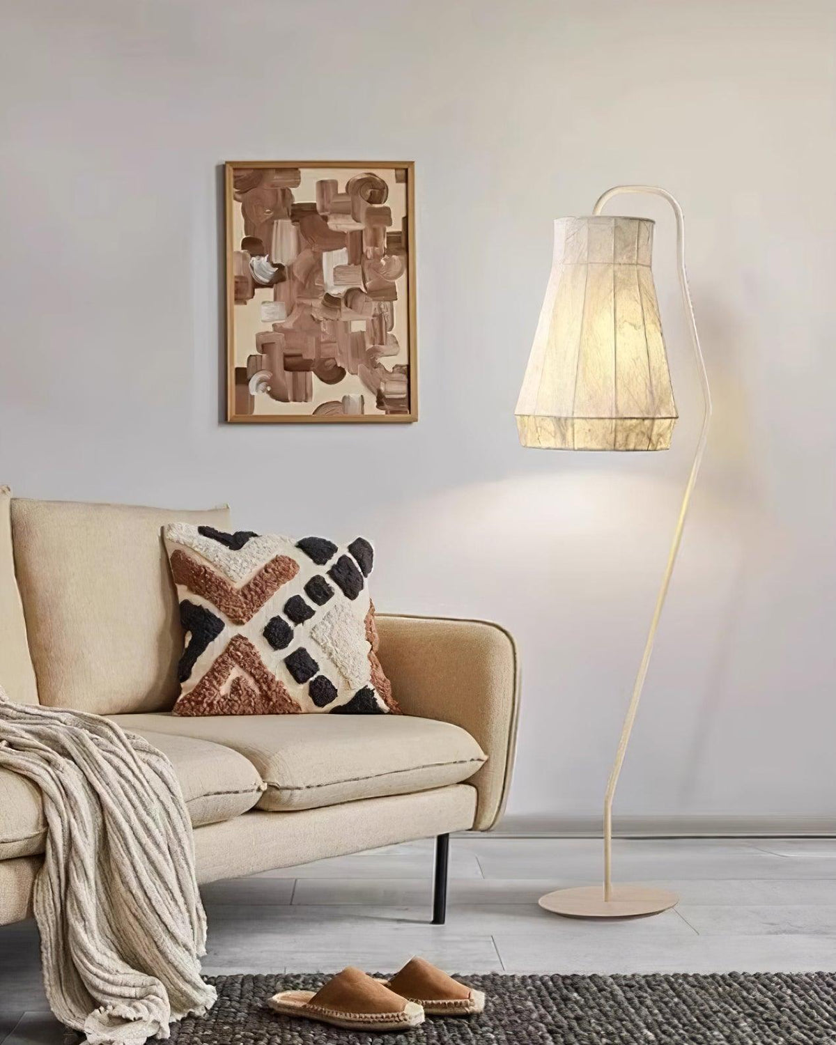 Otheir Minimalist Fabric Floor Lamp