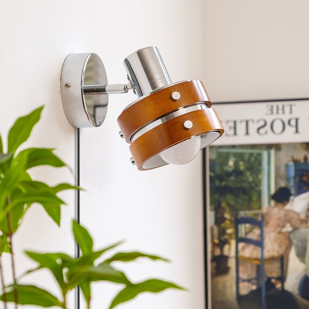 Nildes Wood Classic Wall Lamp