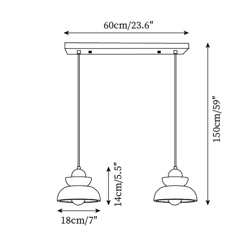 Pendant Lamp Travertine Shade Wood Modern Nordic Beige Walnut - Neutral Decor
