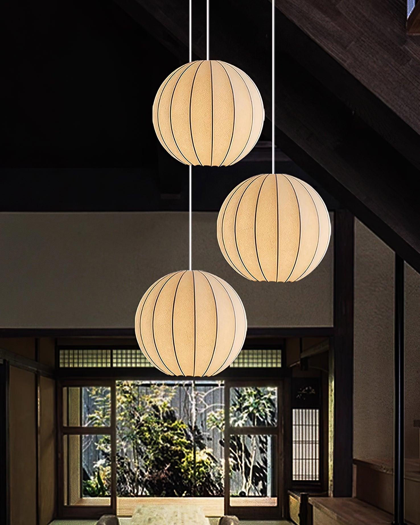 Elaireria Silk Scandinavian Pendant Lamp