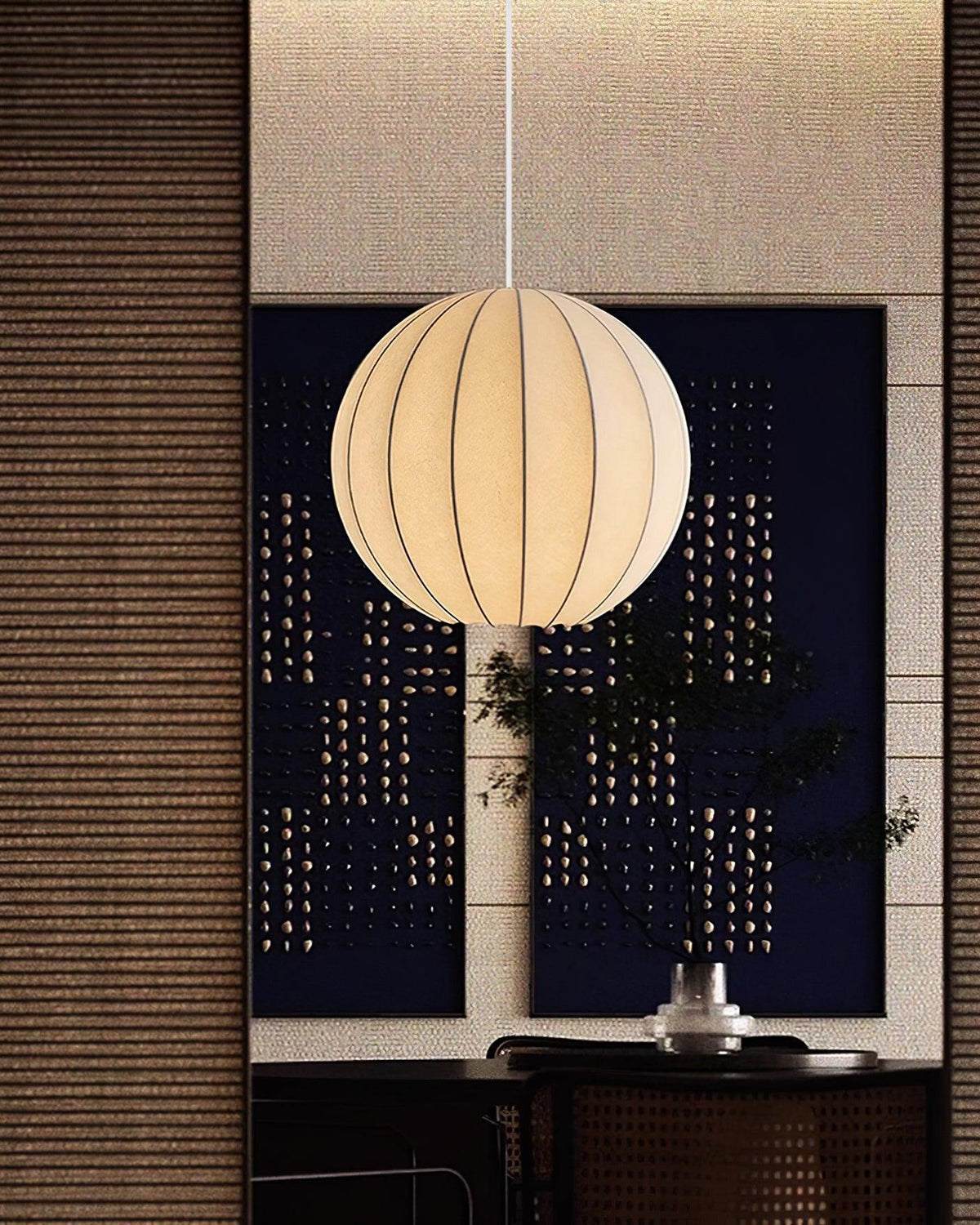 Elaireria Silk Scandinavian Pendant Lamp