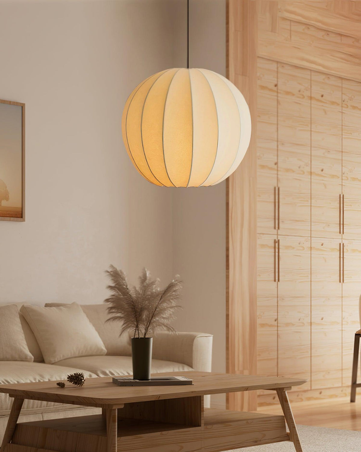 Elaireria Silk Scandinavian Pendant Lamp