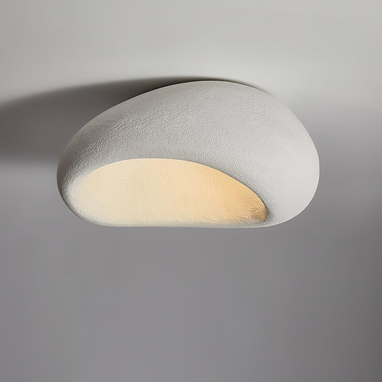 Arlena Ceiling Lamp with Japanese Wabi-Sabi Moon