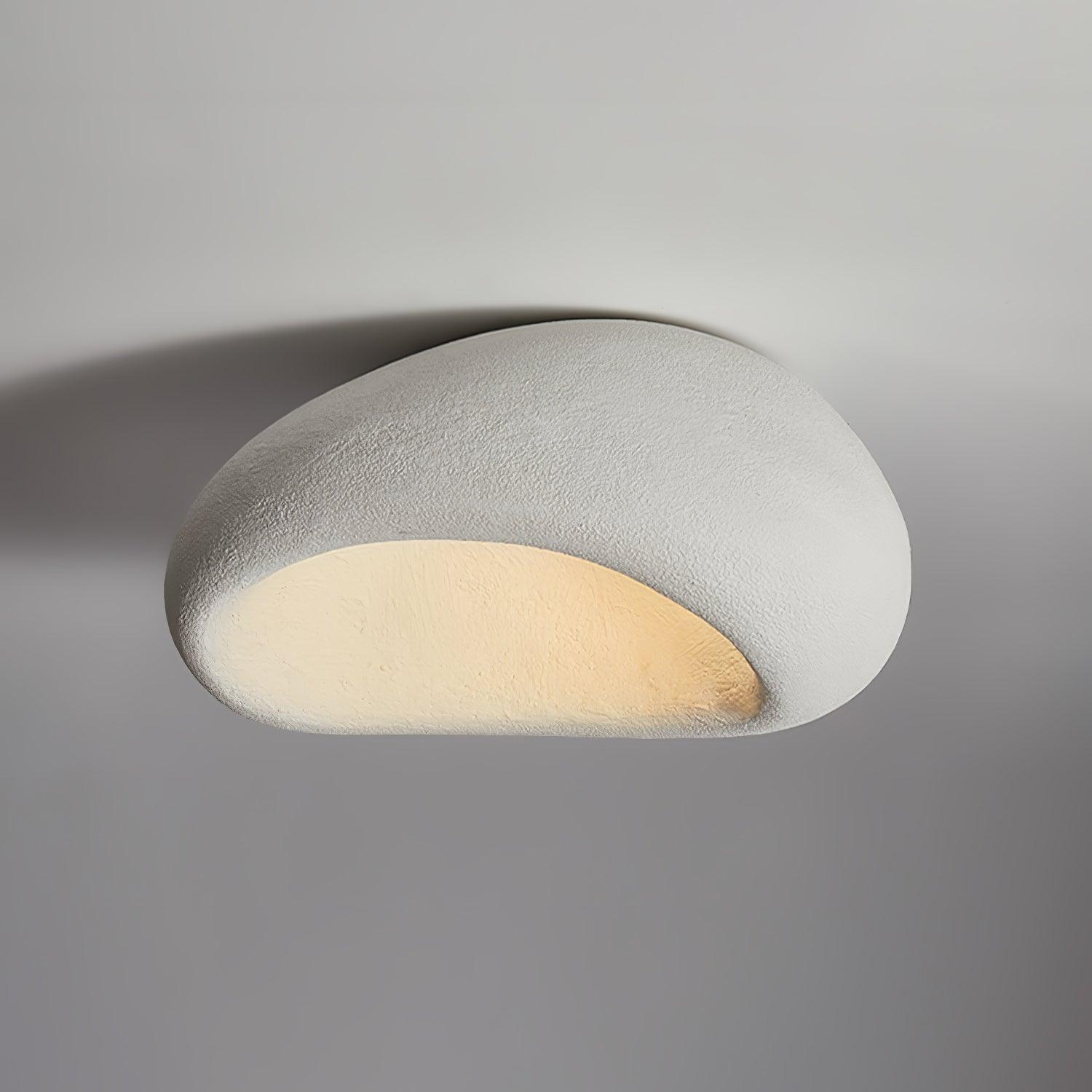 Arlena Ceiling Lamp with Japanese Wabi-Sabi Moon