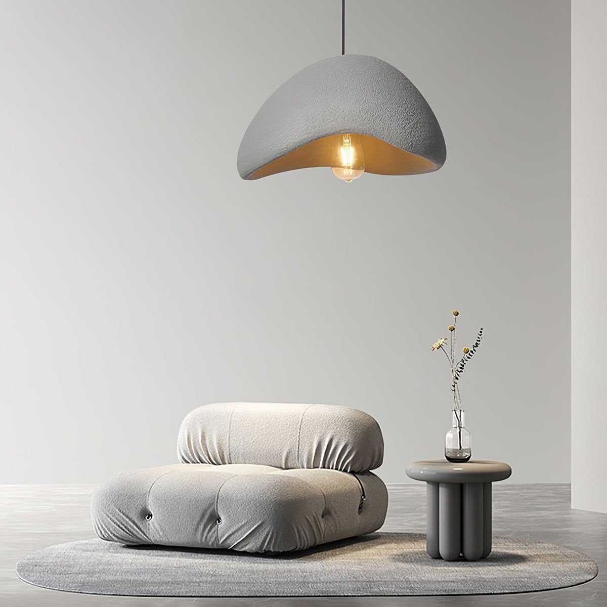 Fentor Pendant Lamp Cloud White Minimalist