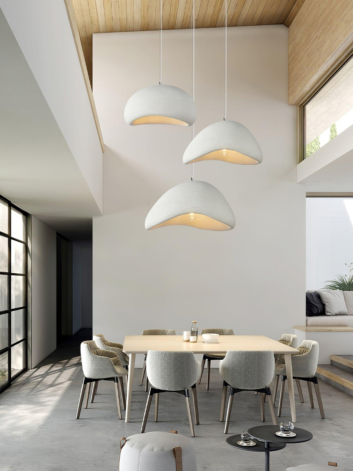 Fentor Pendant Lamp Cloud White Minimalist