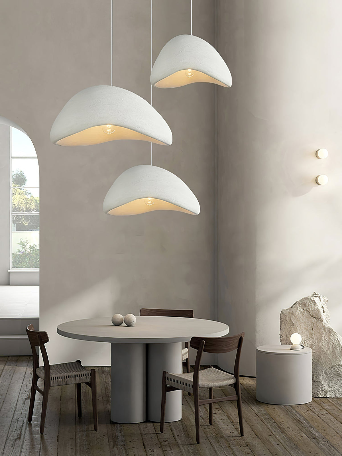 Fentor Pendant Lamp Cloud White Minimalist