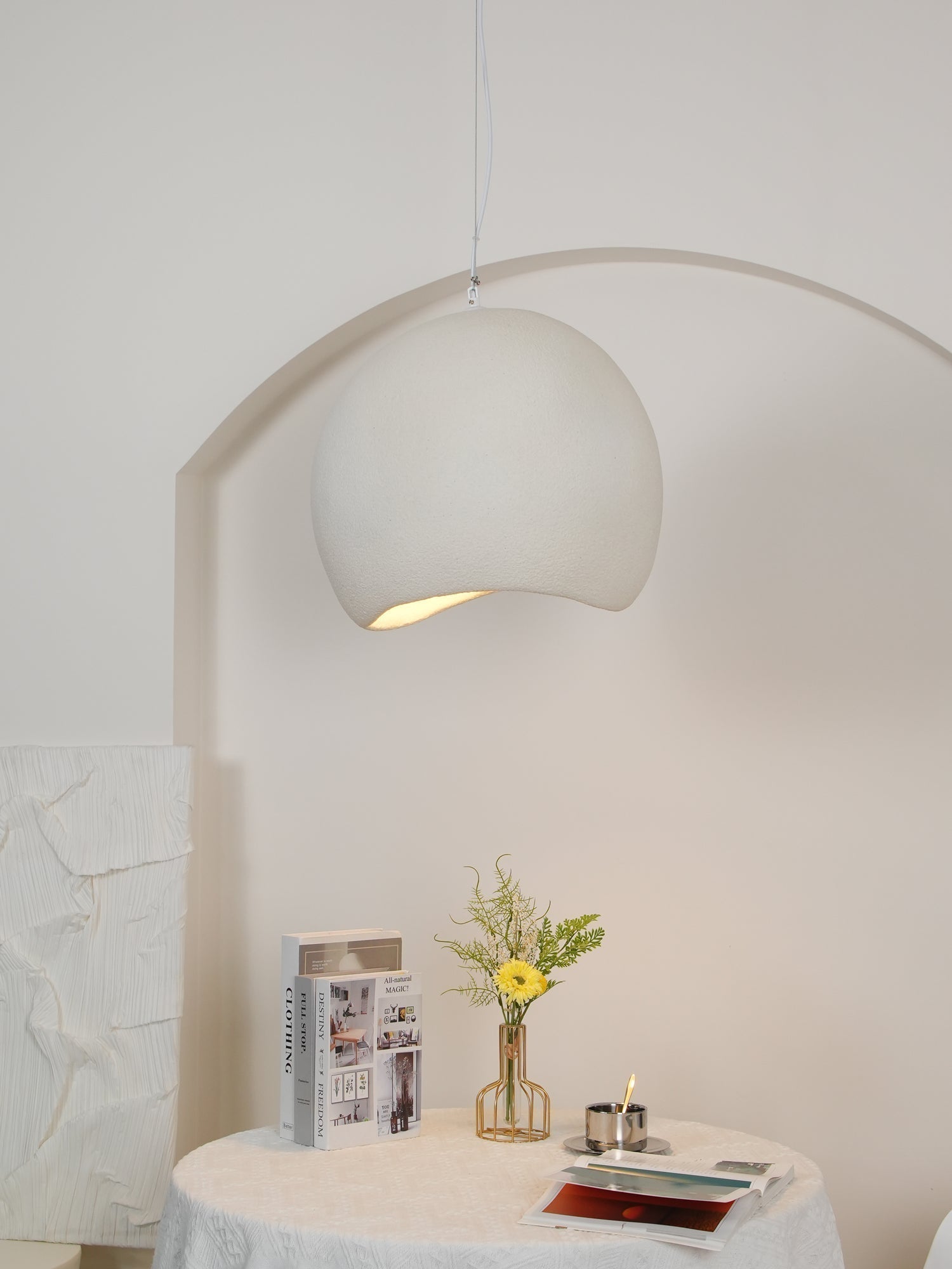 Reloza Modern Minimalist Resin Pendant Light