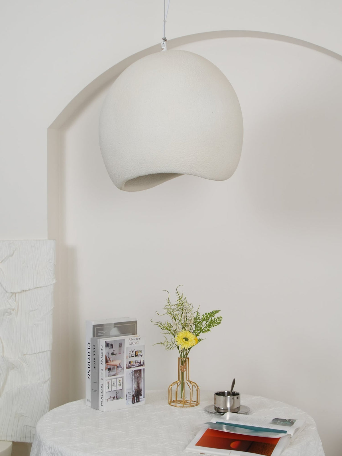 Reloza Modern Minimalist Resin Pendant Light