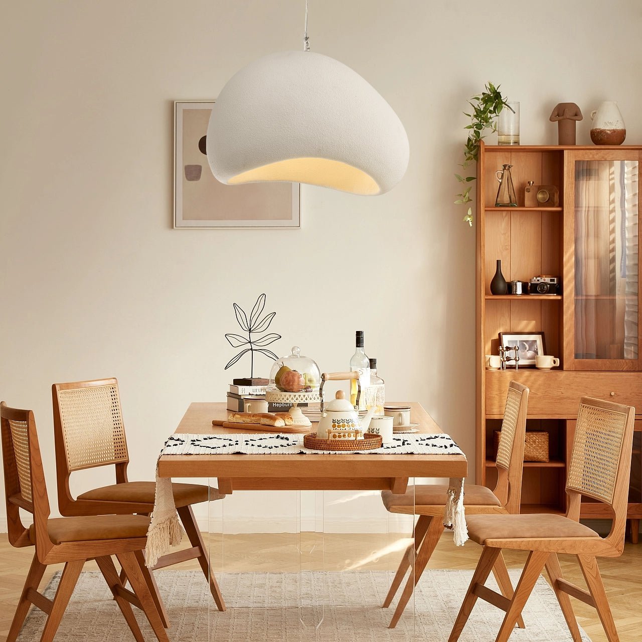 Reloza Modern Minimalist Resin Pendant Light