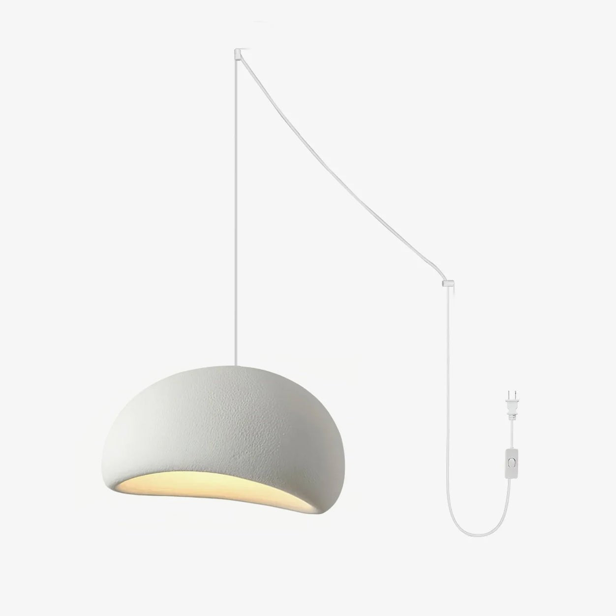 Lustra Pendant Light Cloud Swag Wabi-Sabi - Neutral Decor