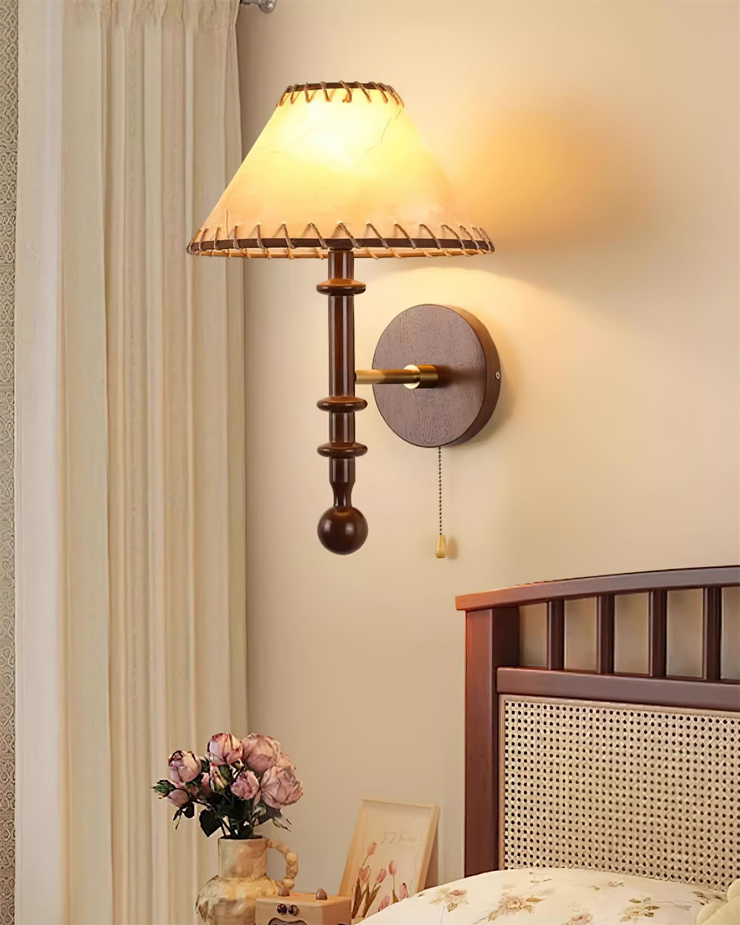 Hearthwood Wall Lamp - Neutral Decor