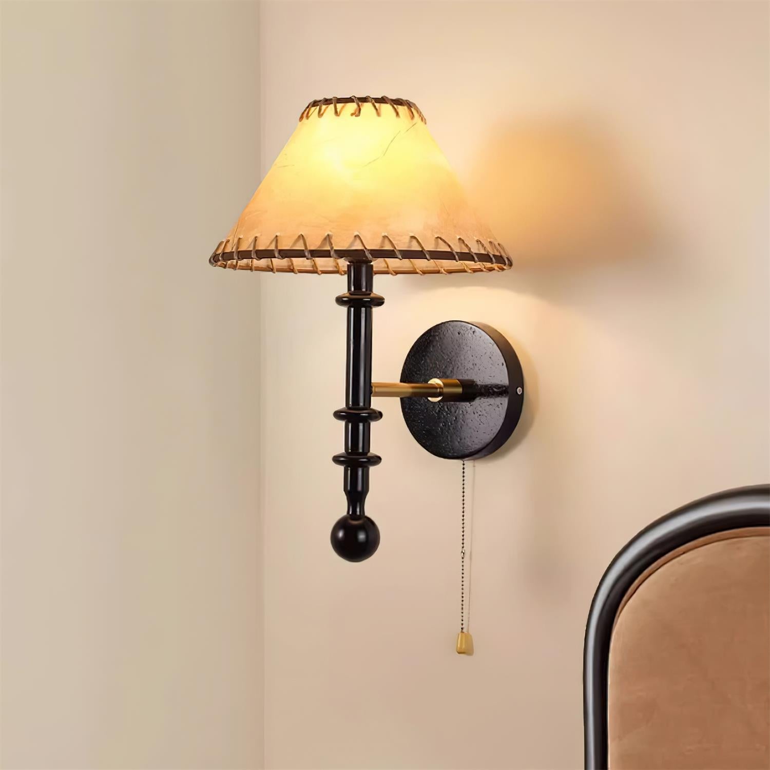 Hearthwood Wall Lamp - Neutral Decor