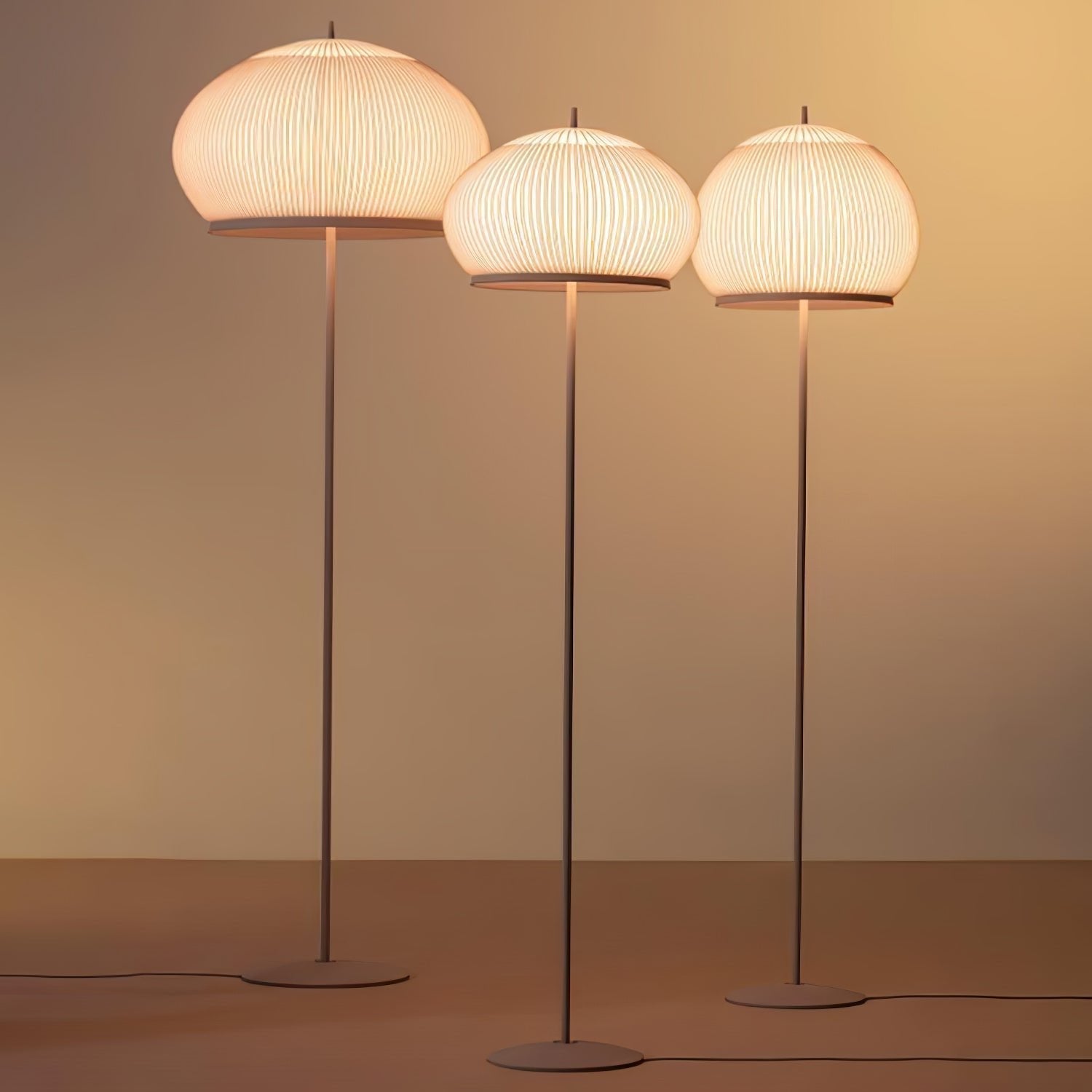 Sorenix Steel Fabric Floor Lamp