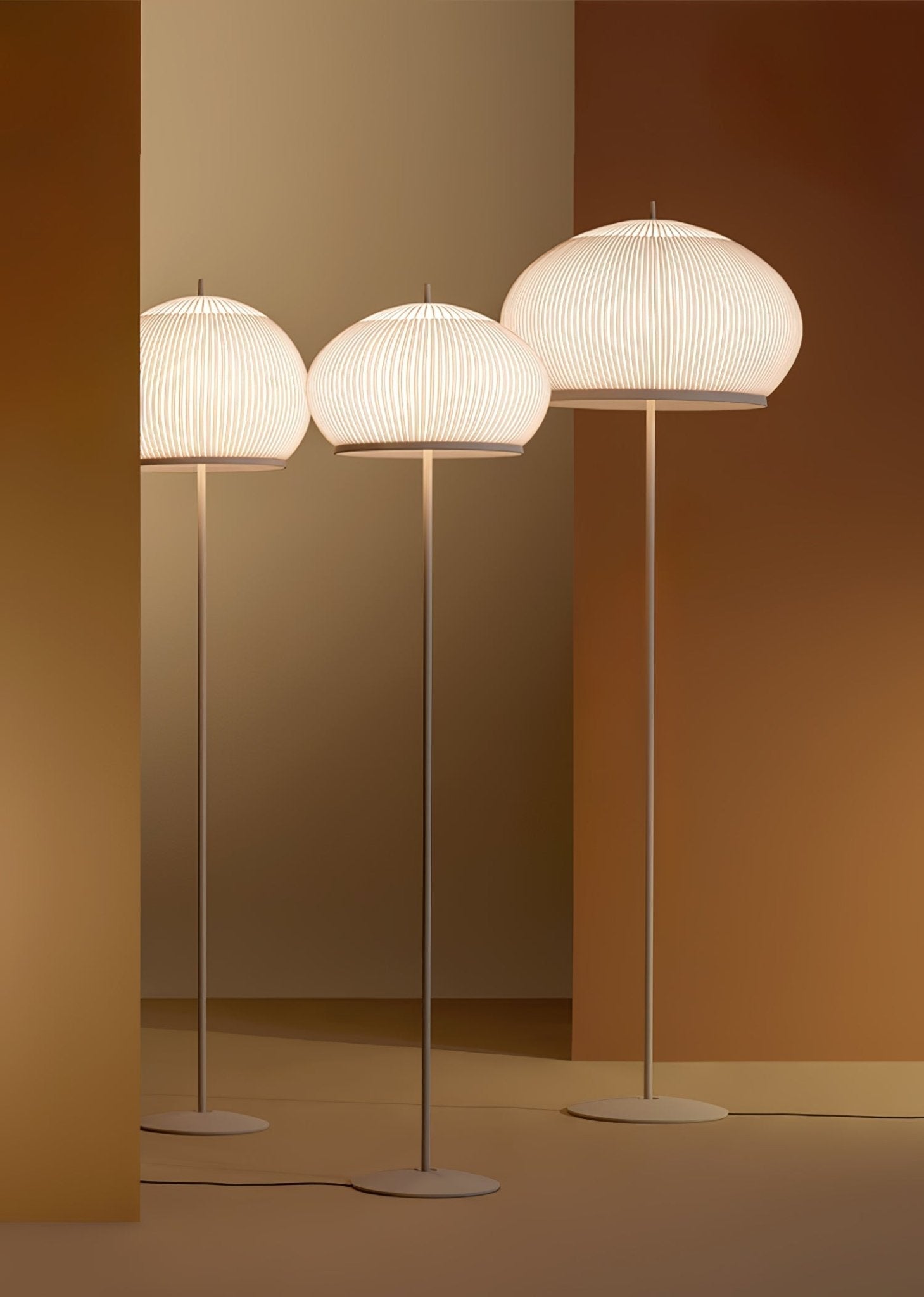 Sorenix Steel Fabric Floor Lamp