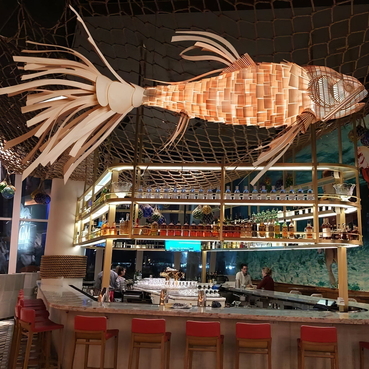 Sylaraine Wood Chandelier