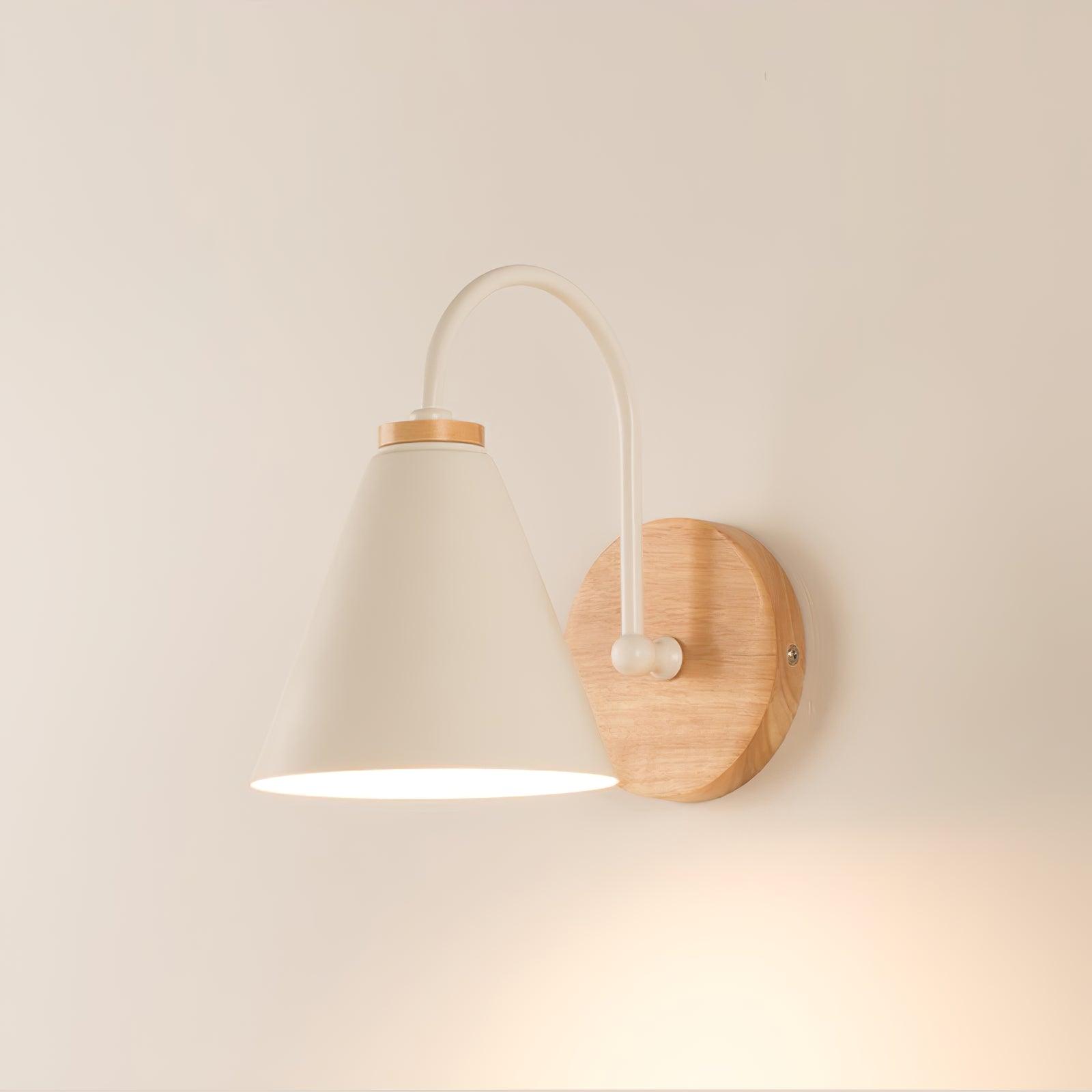 Rinorielle Unique Classic Wooden Wall Lamp