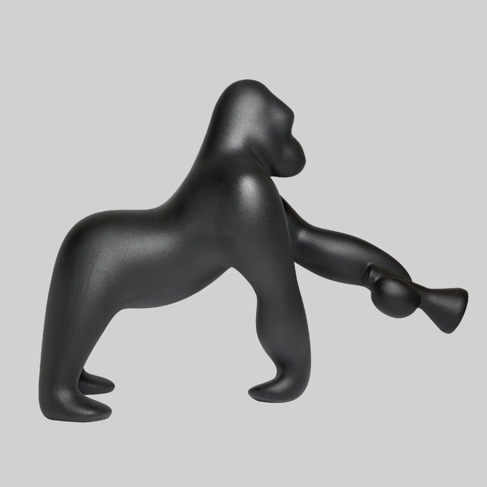 Zasolil Artistic Resin Gorilla Floor Lamp