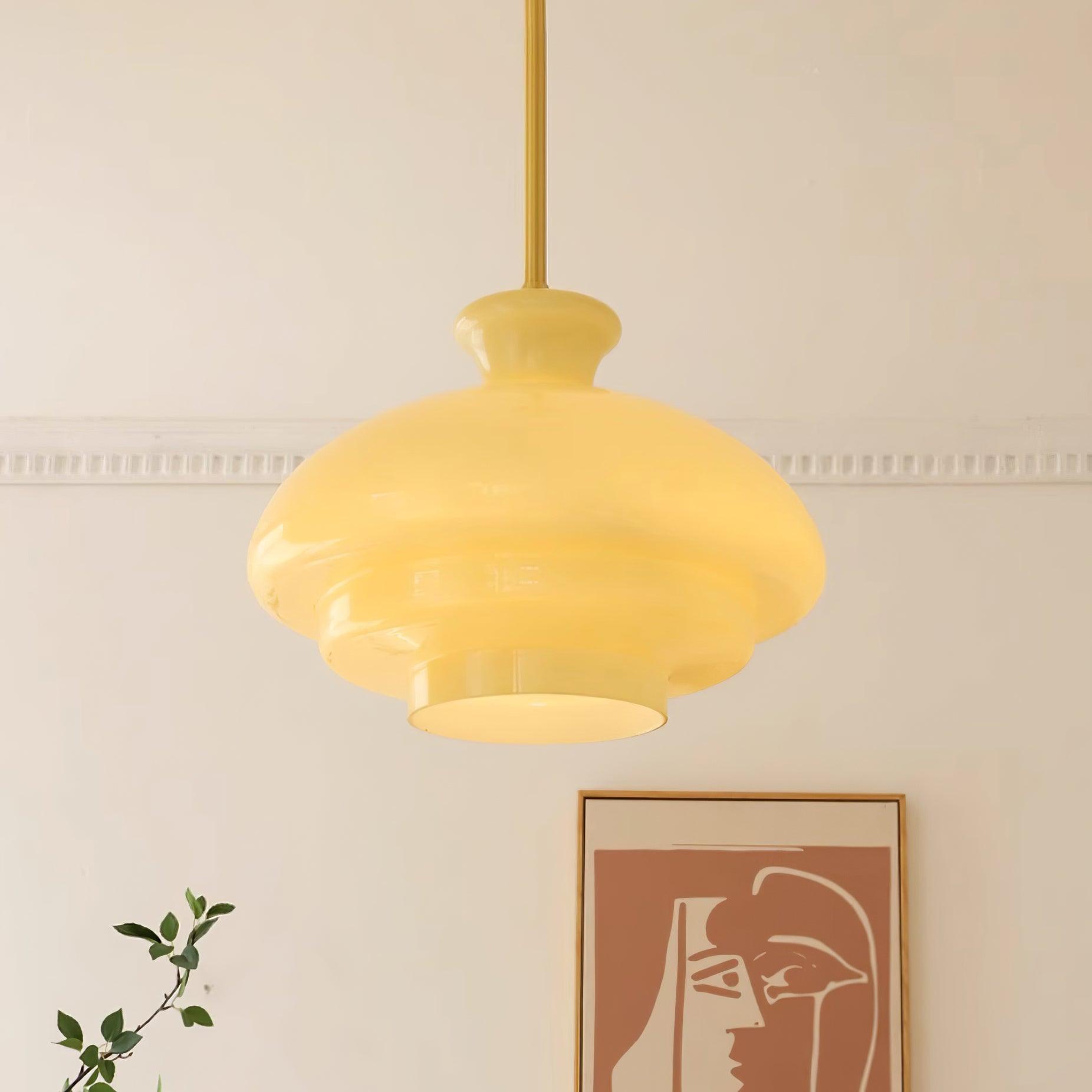 Sunbeam Modern Glass Pendant Lamp