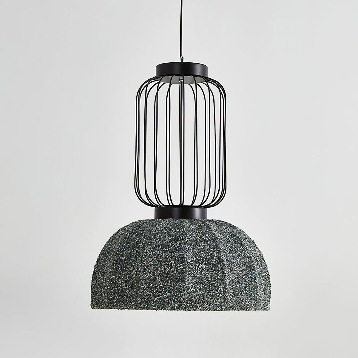 Forge Industrial Fabric Pendant Lamp