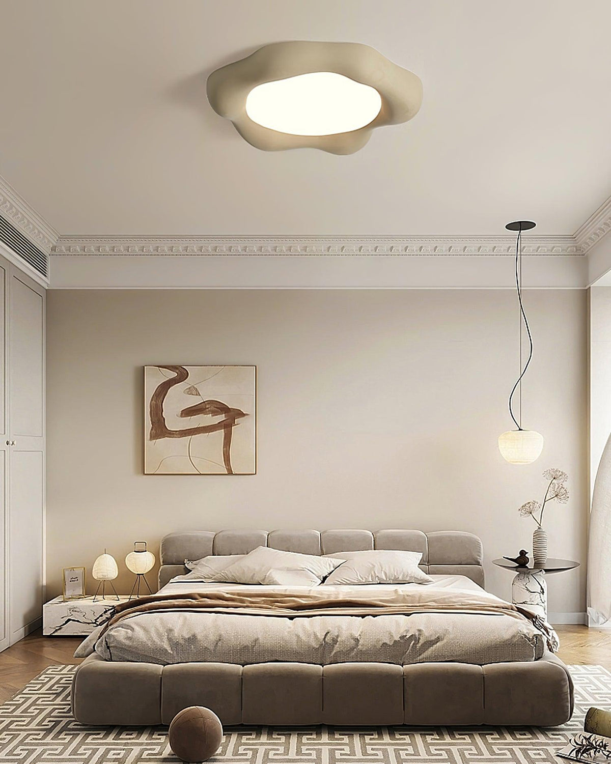 Niruella Premium Nordic Art Resin Ceiling Lamp