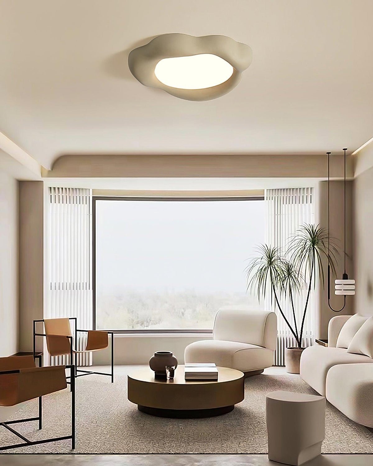 Niruella Premium Nordic Art Resin Ceiling Lamp