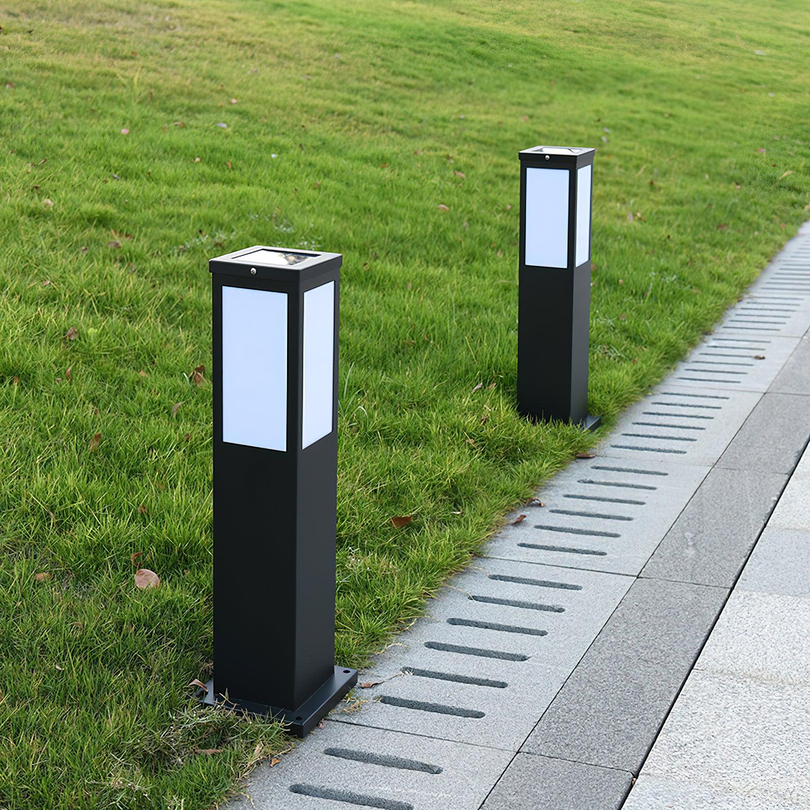 Aspren Bollard Solar Outdoor Light