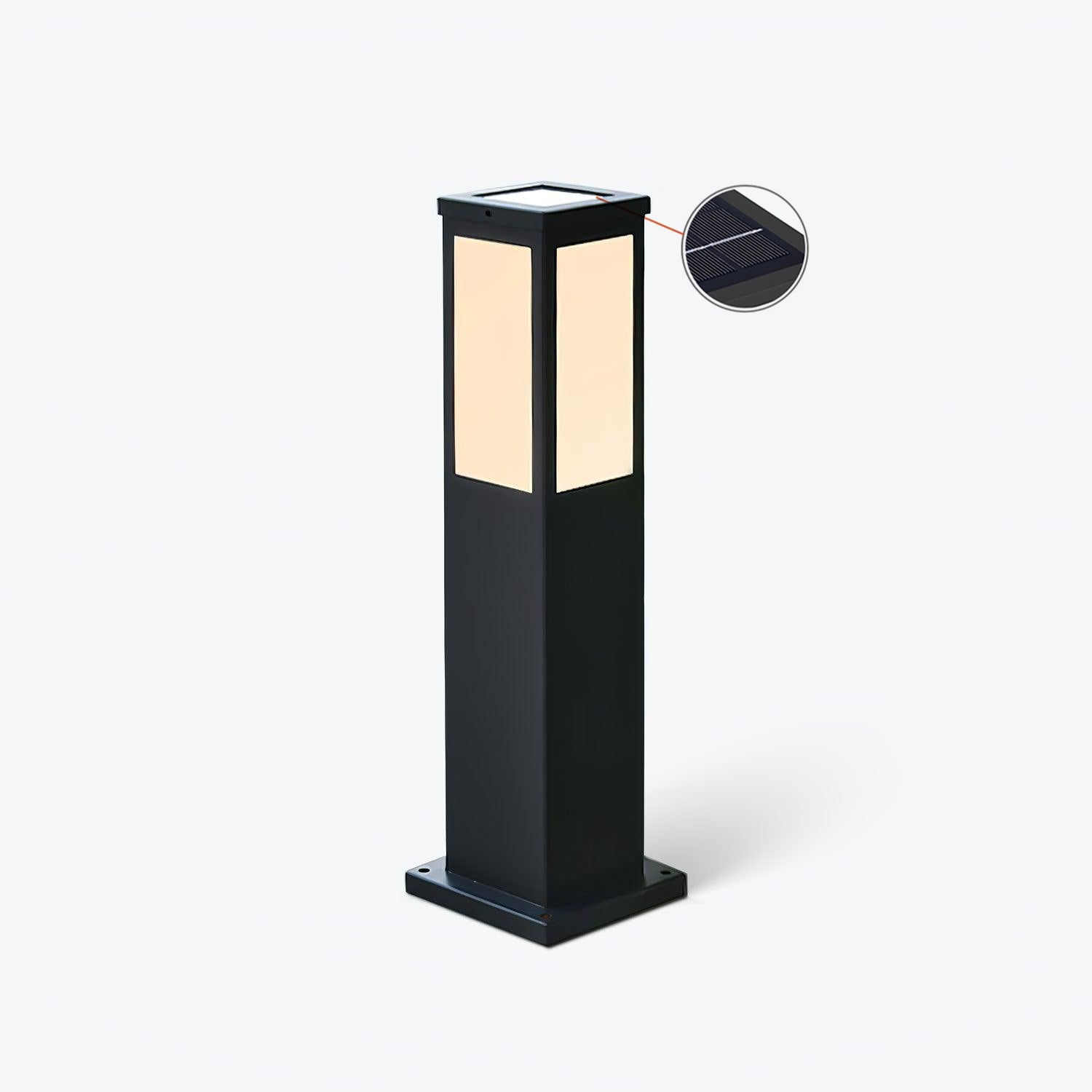 Aspren Bollard Solar Outdoor Light